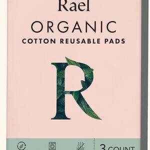 Rael Organic Cotton Overnight Reusable Pads
